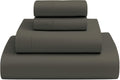 Giza Sheets King Size 100% Giza Cotton Sheet Set - Dark Grey