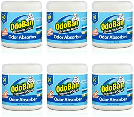 OdoBan Solid Odor Absorber Eliminator for Home Fresh Linen Scent