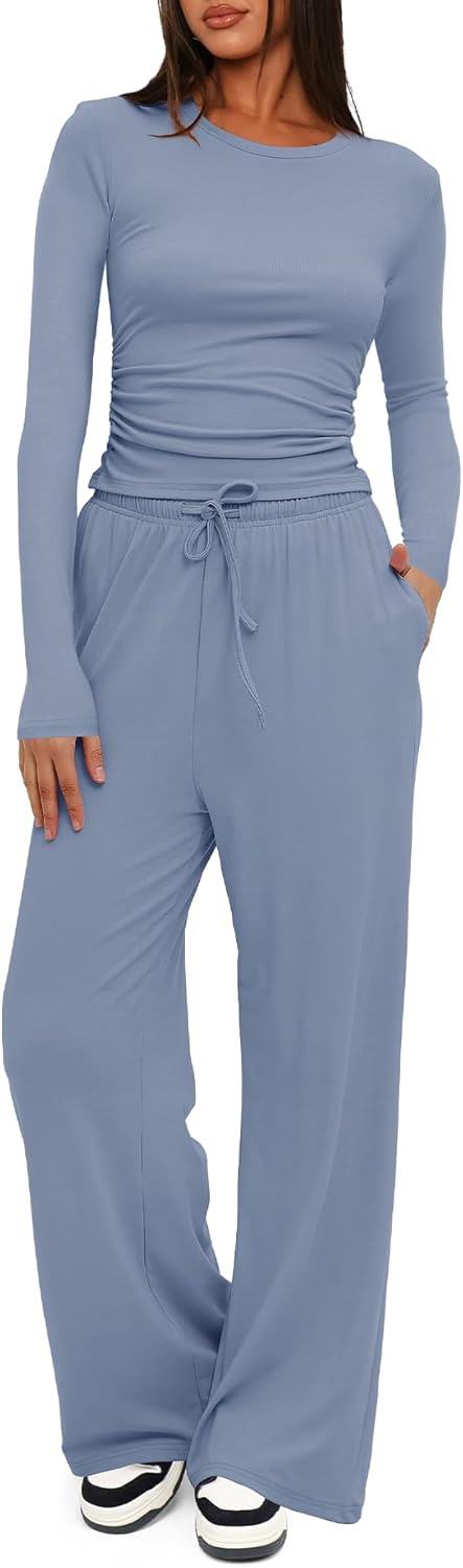 Darong Women's 2 Piece Outfits Lounge Sets for Fall 2025 Style