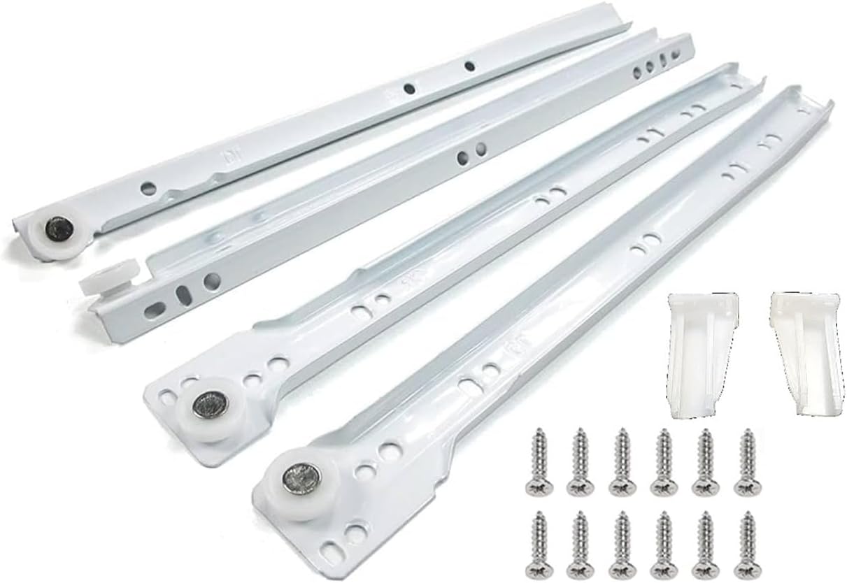 12 Inch Euro Slides for Face-Frame and Frameless Cabinets