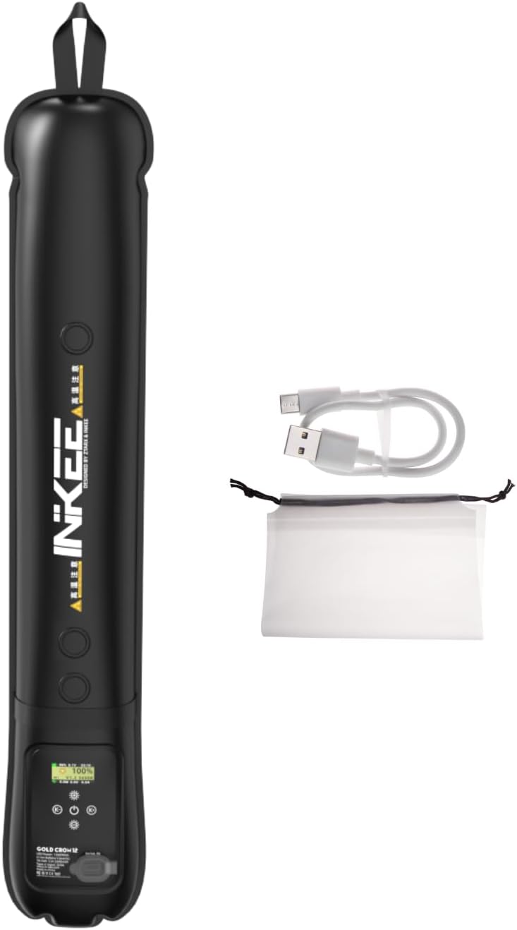 INKEE 12W Bi-Color Inflatable LED Tube Light for Professionals