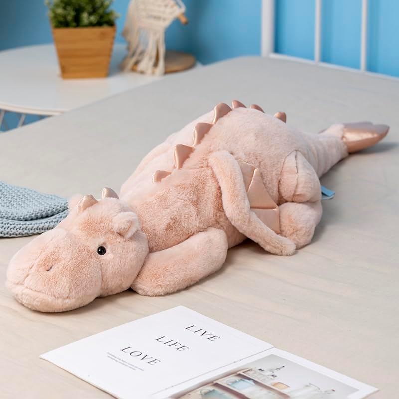 Weighted Dragon Stuffed Animal for Kids and Adults - 35.4 in