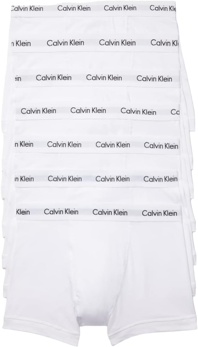 Calvin Klein Men's Cotton Stretch 7-pack Trunk for Ultimate Comfort