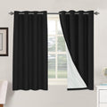 H.VERSAILTEX 100% Blackout Curtains 2-Panel Set 52x54 in - Full Light