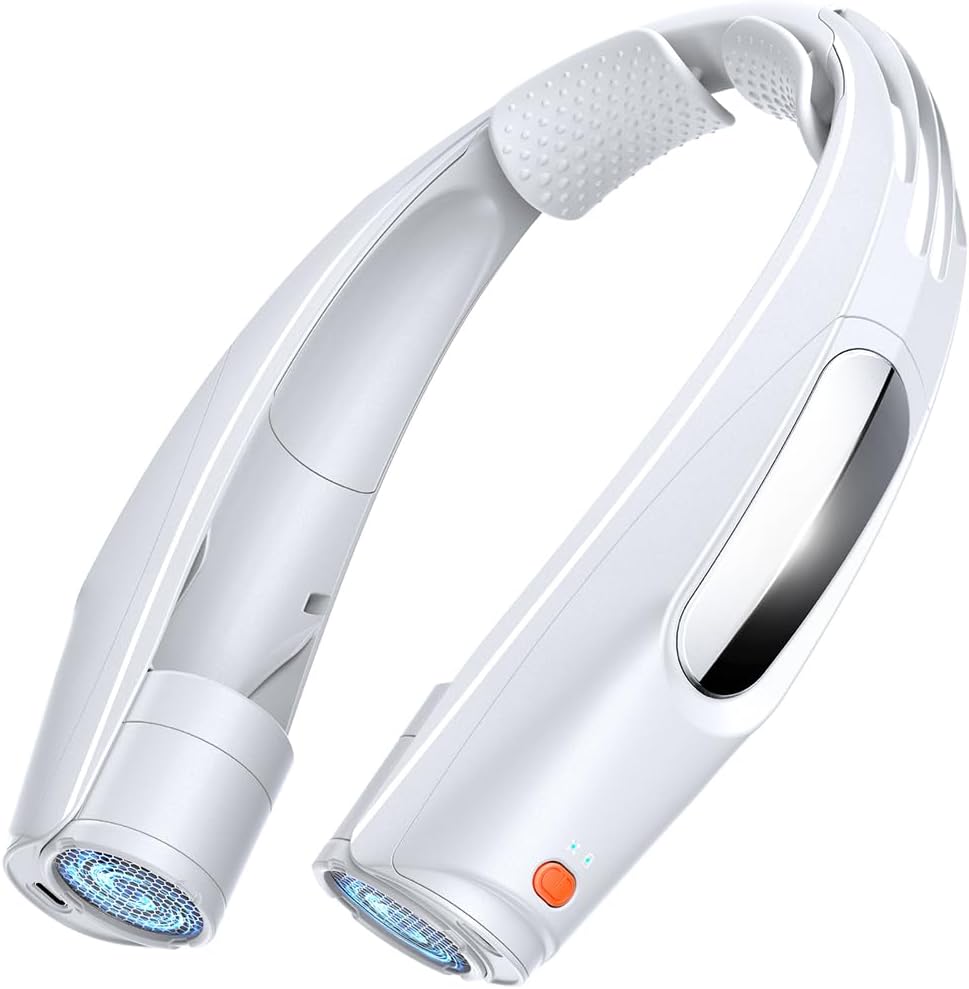 ZEEFO Portable Neck Fan with 6 Adjustable Speeds for Comfort