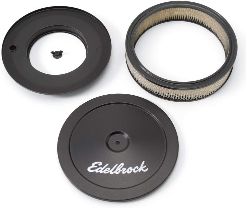 Edelbrock 1203 Pro-Flo Black 10 in Round Air Cleaner Review