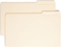 Smead File Folder 1/3-Cut Tab Legal Size - Durable Reinforced Tabs