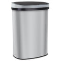 13 Gallon Kitchen Garbage Can 50L Stainless Steel - Sensor Lid