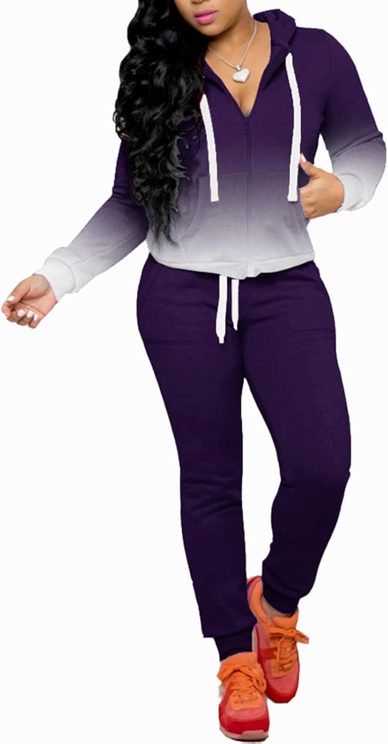 CLOCOR Track Suits for Women Set - Stylish Casual Outfits