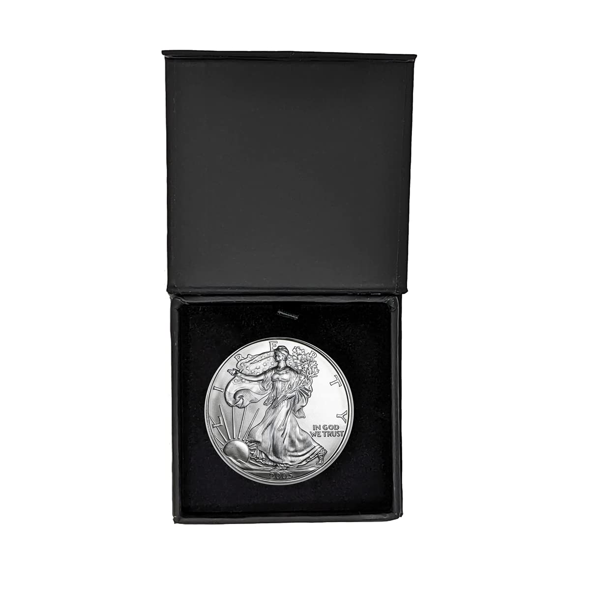 2005 U.S. Silver Eagle in Gift Box - Brilliant Uncirculated Coin