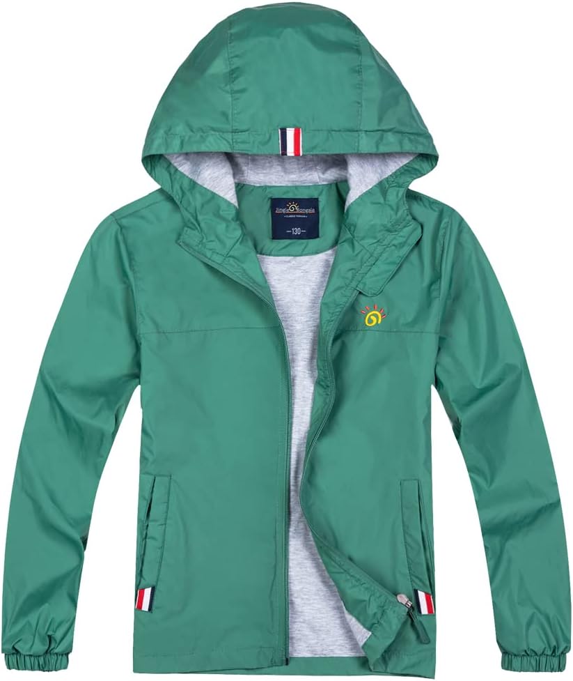 Lightweight Breathable Raincoat for Boys and Girls - Waterproof