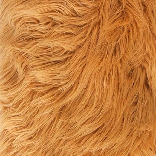 Faux Fur Long Pile Luxury Shaggy Fabric for Crafts and Costumes
