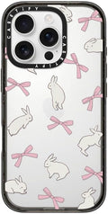 Impact Case for iPhone 16 Pro Clear Black - Rabbit Ribbon