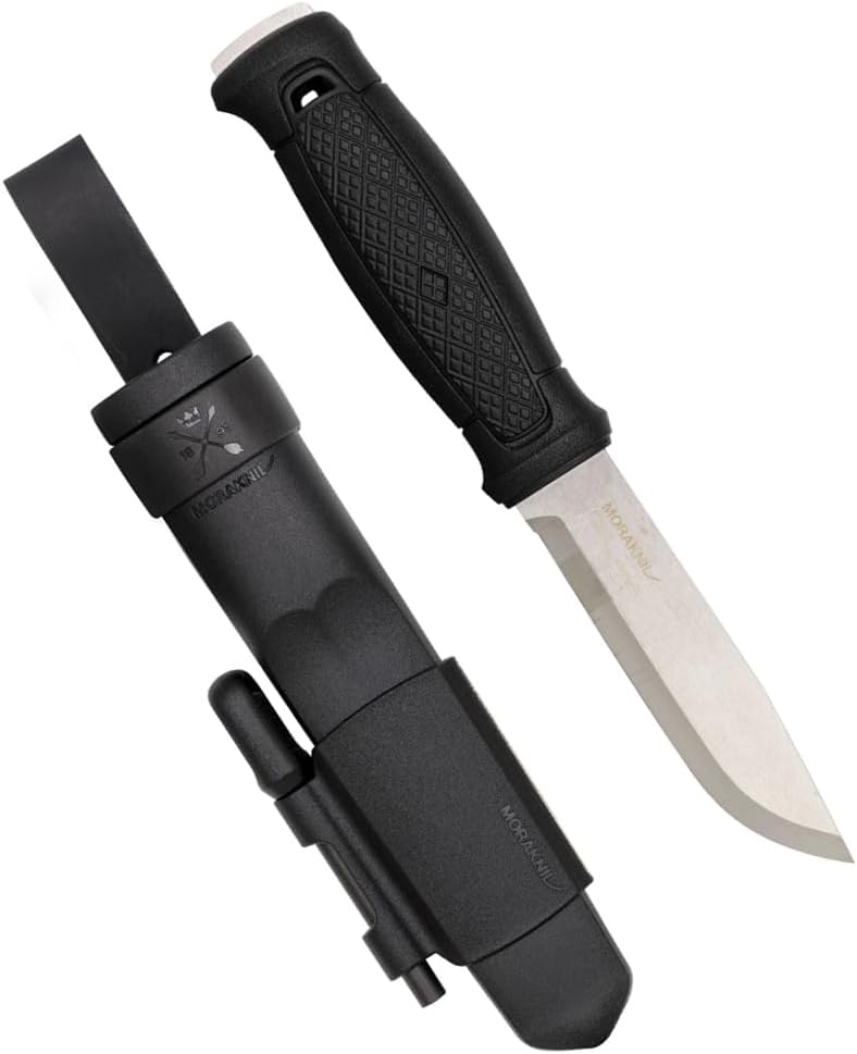 Mora Garberg Survival Knife with Fire Starter and Sharpener