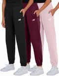 New Balance Girls Active Fleece Jogger 3 Pack - Everyday Comfort are