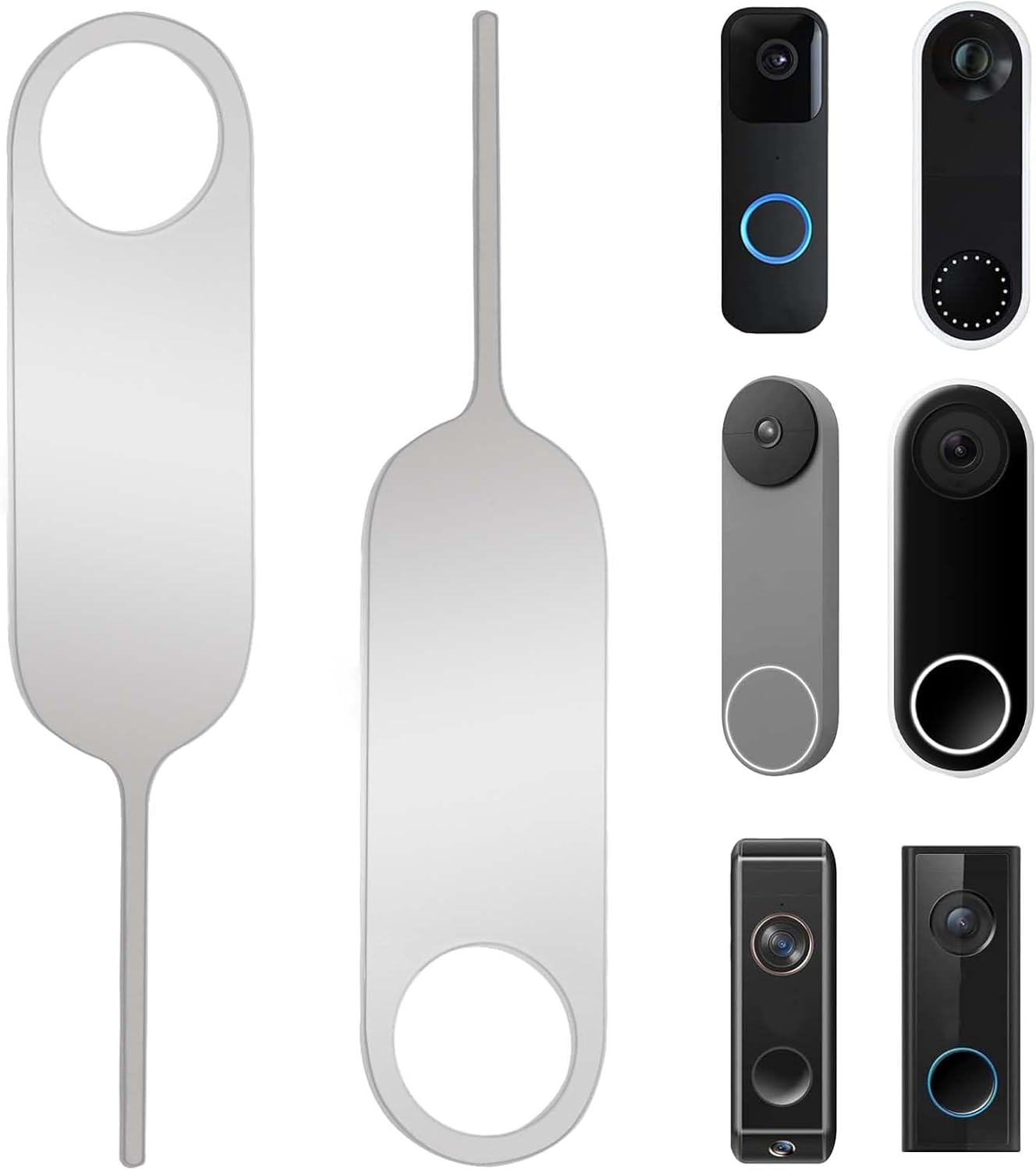 Dual Pack Doorbell Key Tool - Swap Batteries Easily!