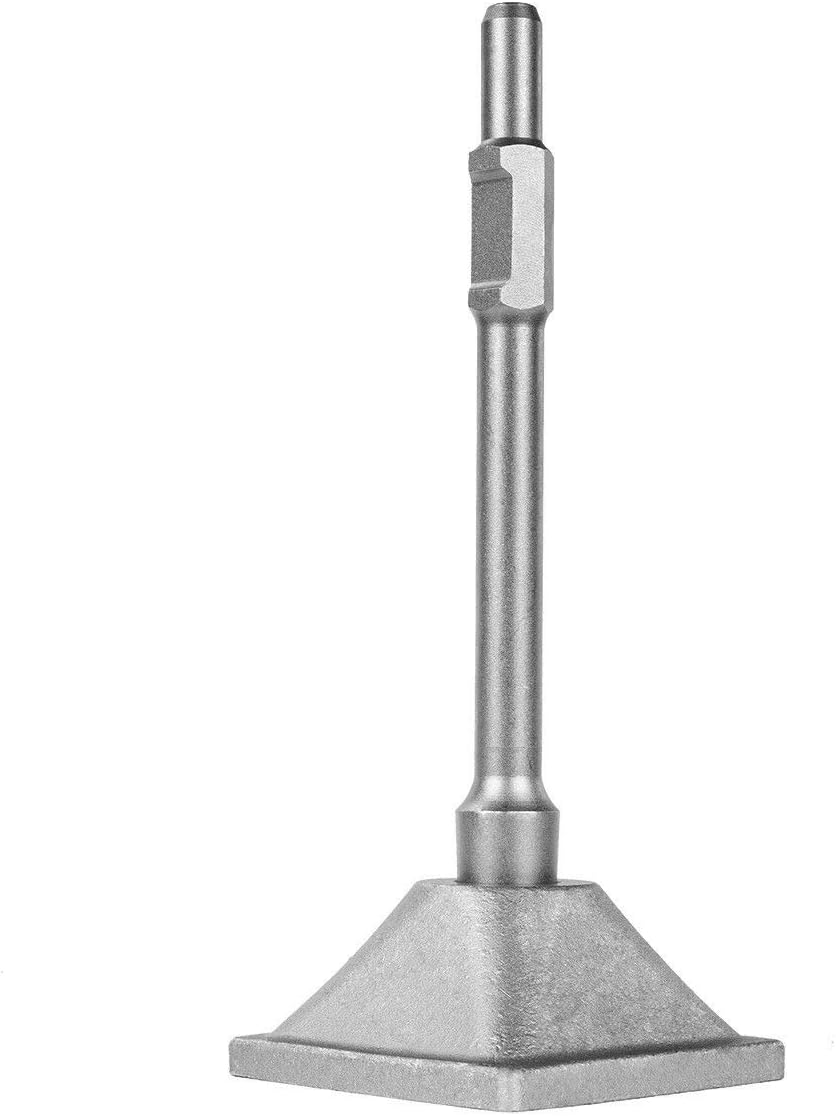 XtremepowerUS Tamper Shank and Plate for Jack Hammer Bit