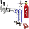 Effortless Pouring: Kegco 2-Tap Kegerator Kit