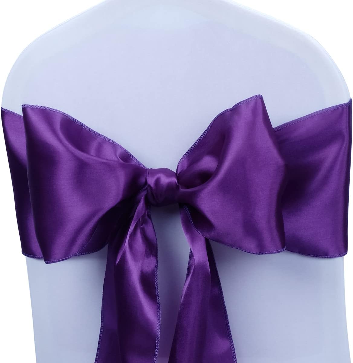 Babenest Satin Chair Sashes for Elegant Wedding Decorations