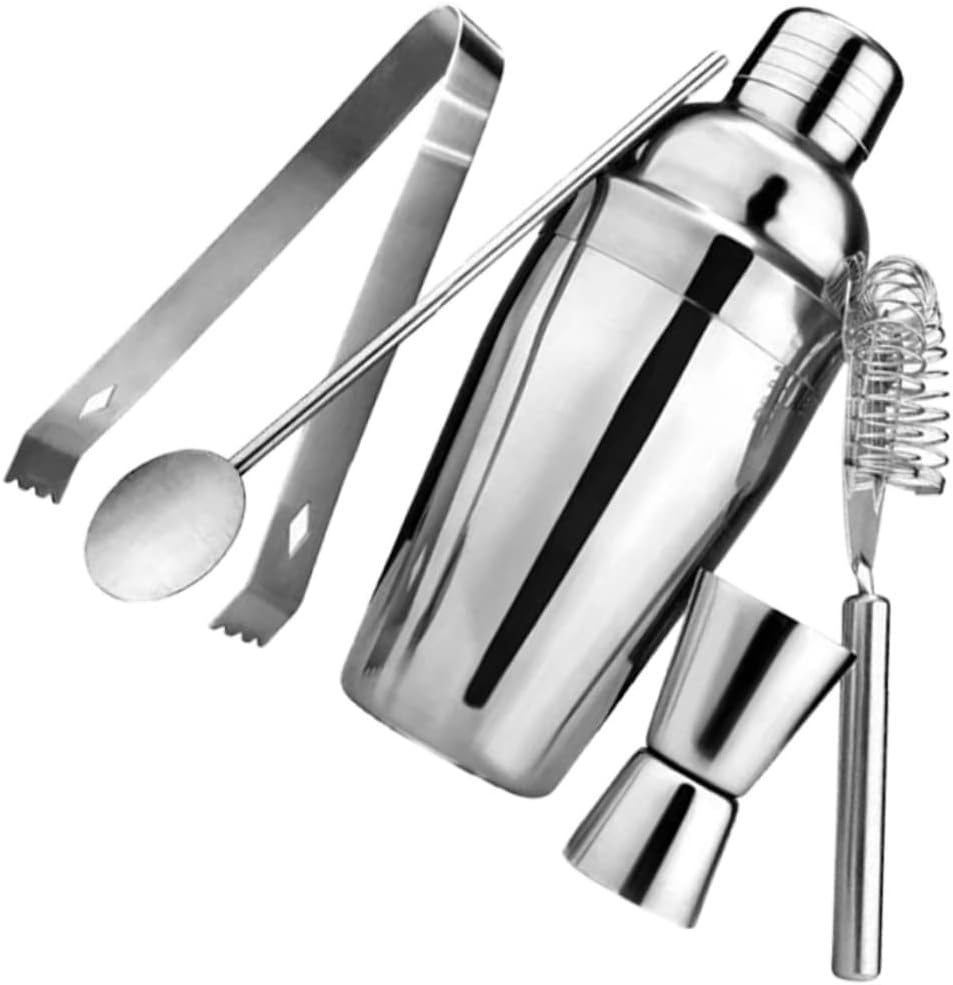 CIYODO 5-Pc Stainless Steel Cocktail Bartender Set