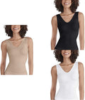 Vanity Fair Women's Camisole Tops - Everyday Seamless Smoothing Cami
