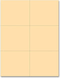 Laser Printer Blank Perforated Cards 6 up per Page - Manila Case