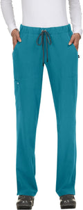 KOI Next Gen Everyday Hero Women's 5-Pocket Cargo Scrub Pants inside