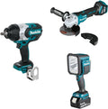 Makita 18V LXT Brushless High-Torque Impact Wrench Kit - Durable Power