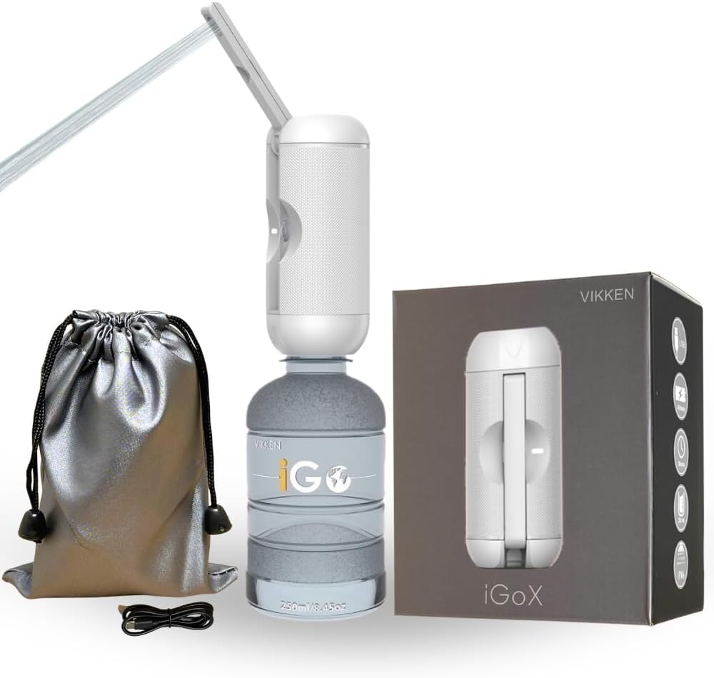 VIKKEN iGo X Portable Travel Bidet for Ultimate Hygiene Anywhere