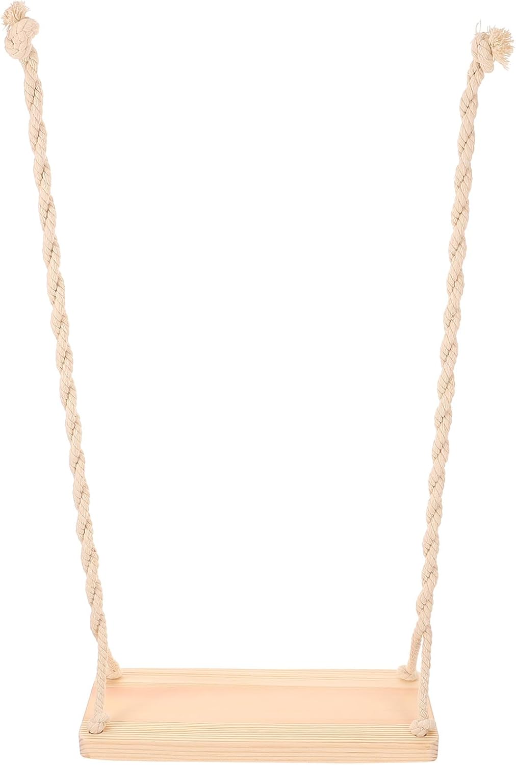 EXCEART Photography Wooden Swing Prop for Baby Photoshoots
