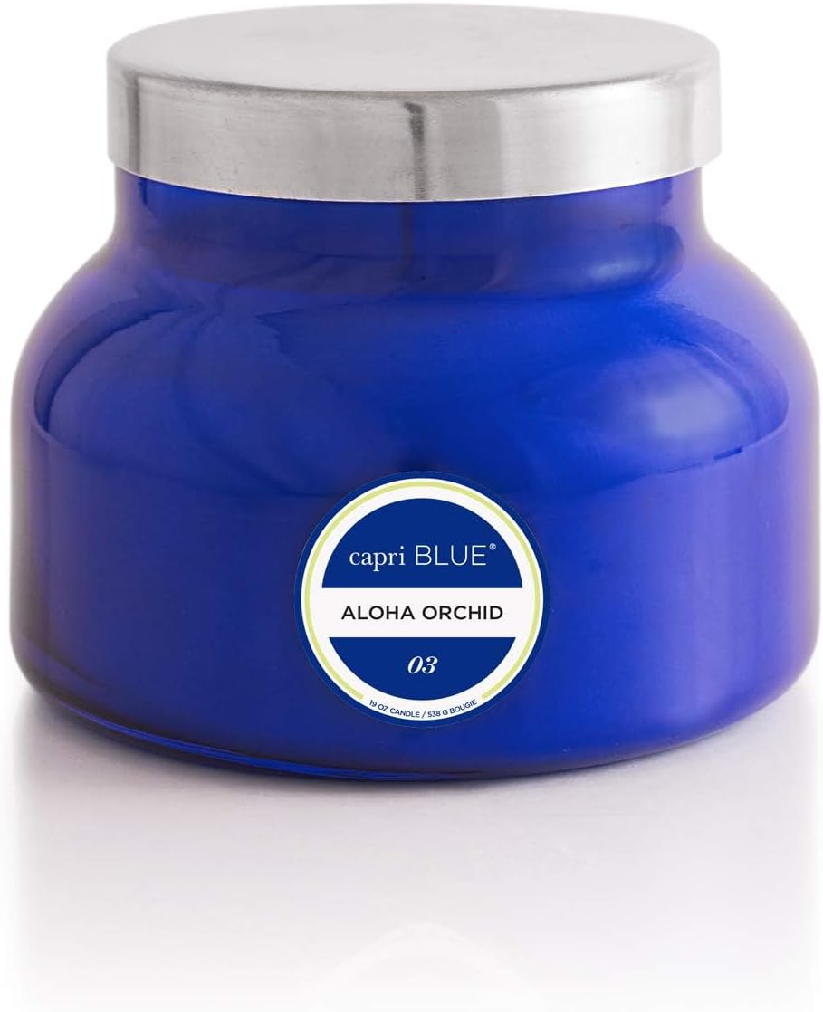 Capri Blue Signature Jar Candles - Aloha Orchid Scented Luxury