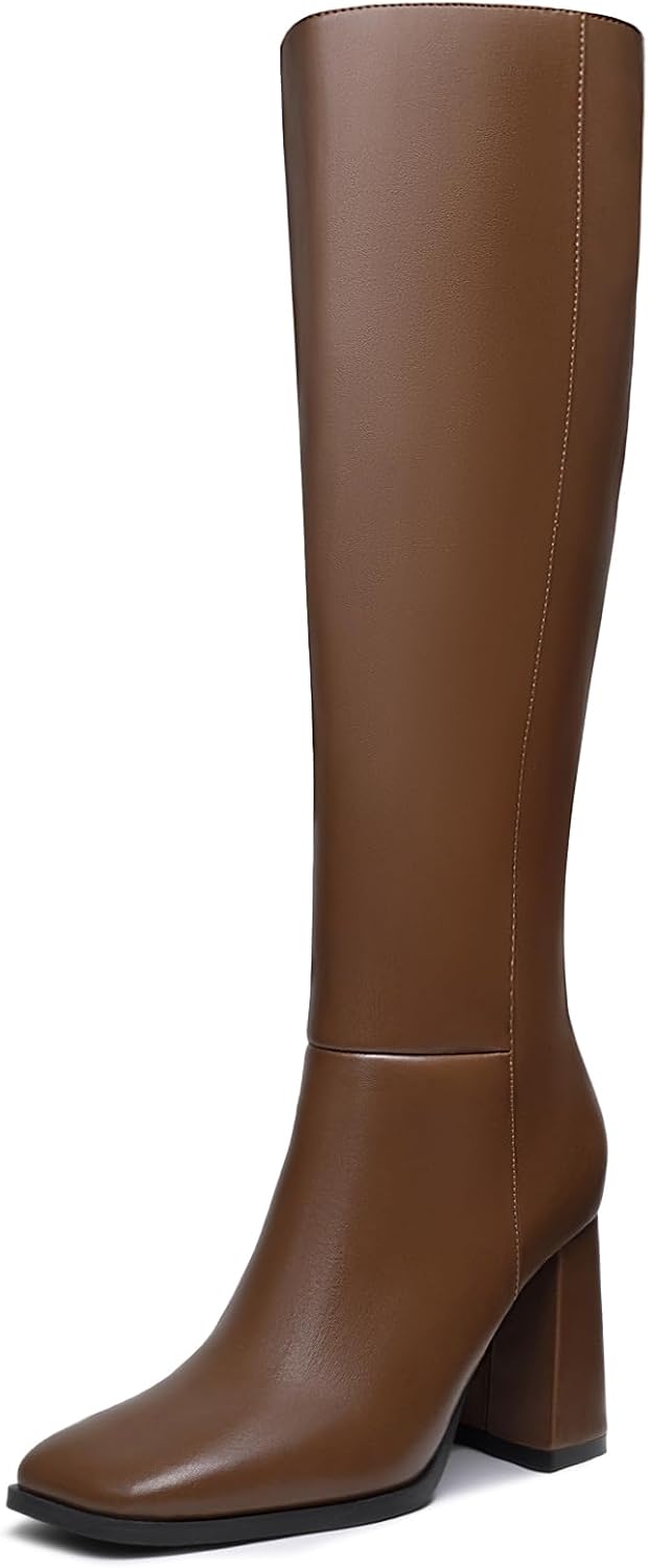 Athlefit Women's Knee High Boots for Fashion and Comfort