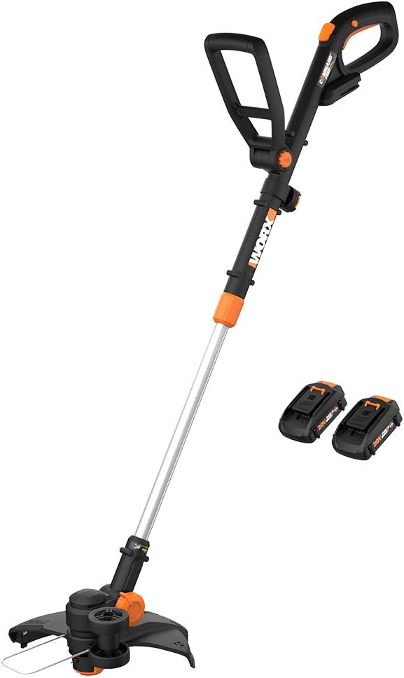 Worx 3-in-1 Grass Trimmer Edger Lawn Mower with Batteries