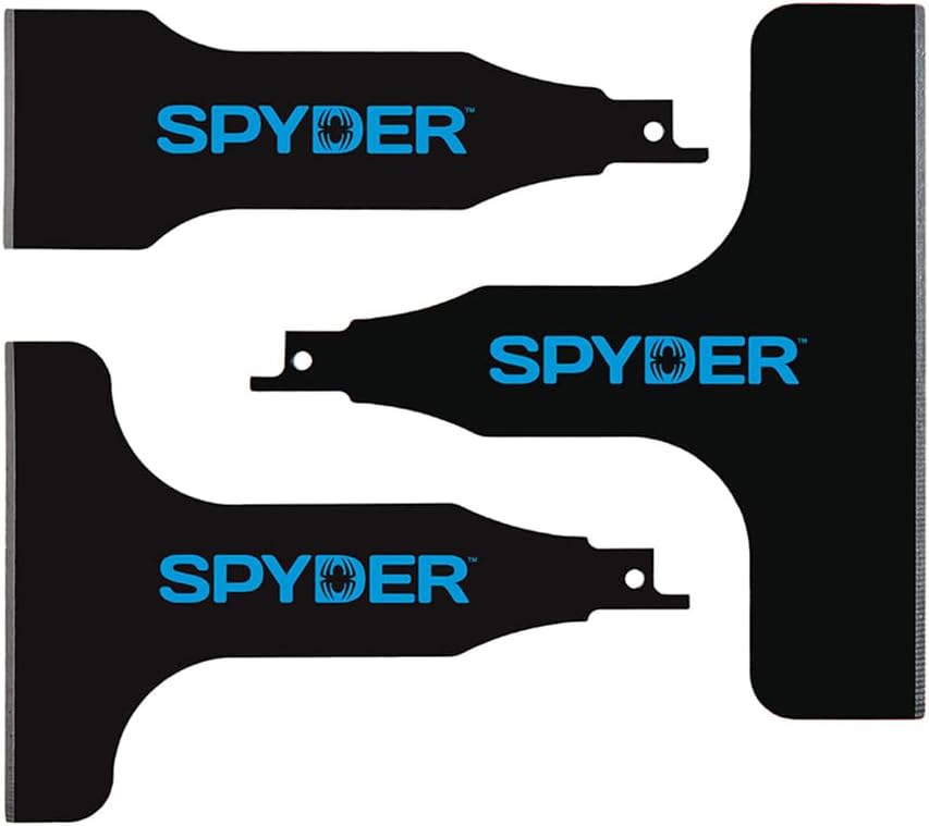 Spyder Scraper Tool Attachment for Reciprocating Saws - Multi-Pack