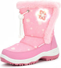 Light Up Boots for Boys Girls Little Kids Winter Snow Boots - Durable