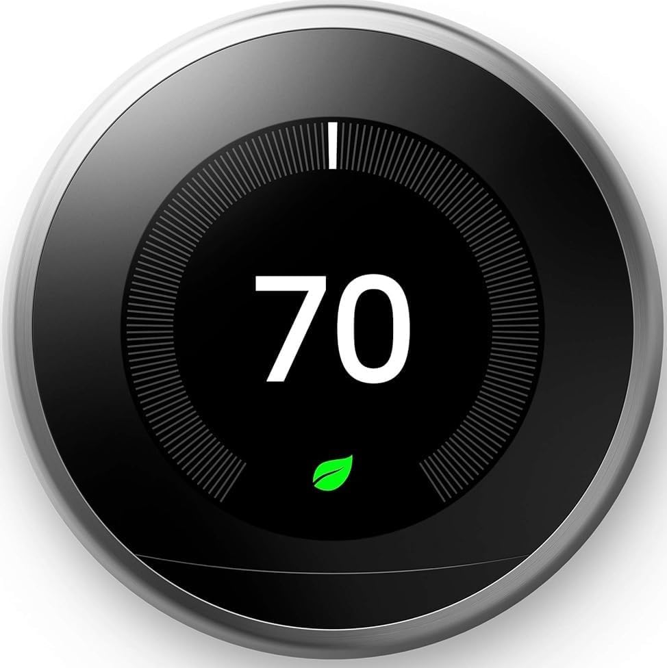 Google Nest Learning Thermostat - Smart Programmable Control