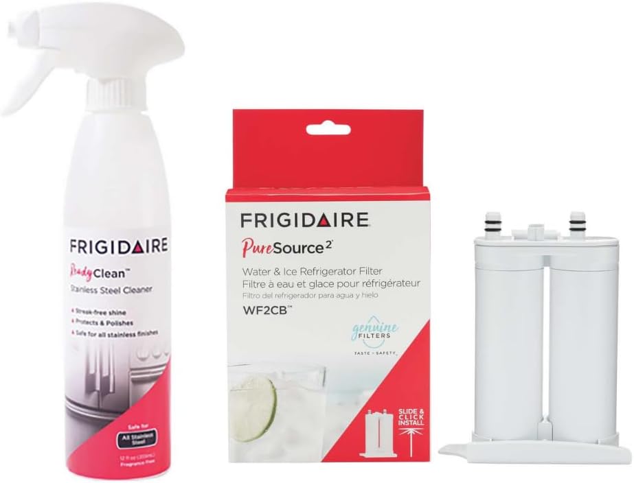 Frigidaire WF2CB Water Filter Replacement with Cleaner Bundle