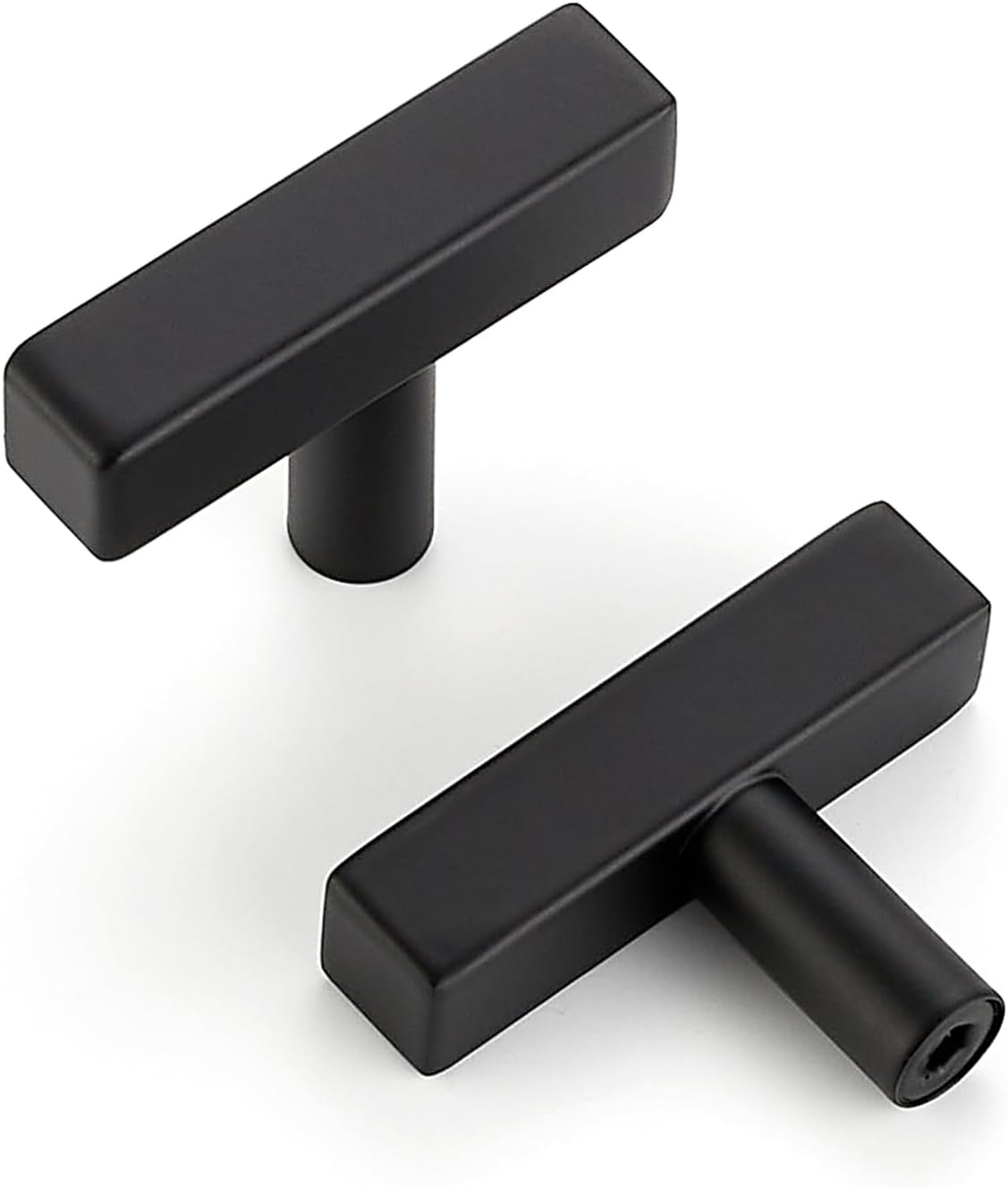 30 Pack Matte Black Cabinet Knobs for Modern Kitchen Design