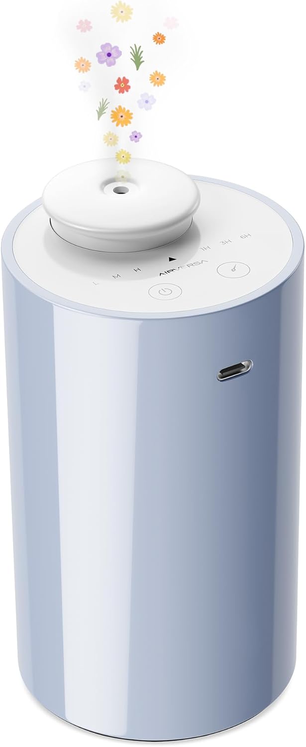 Waterless Diffuser for Essential Oil - Mini Nebulizer Device