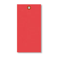 SmartSign Pack of 100 Red Tyvek Shipping Tags 6.25 x 3.125 in