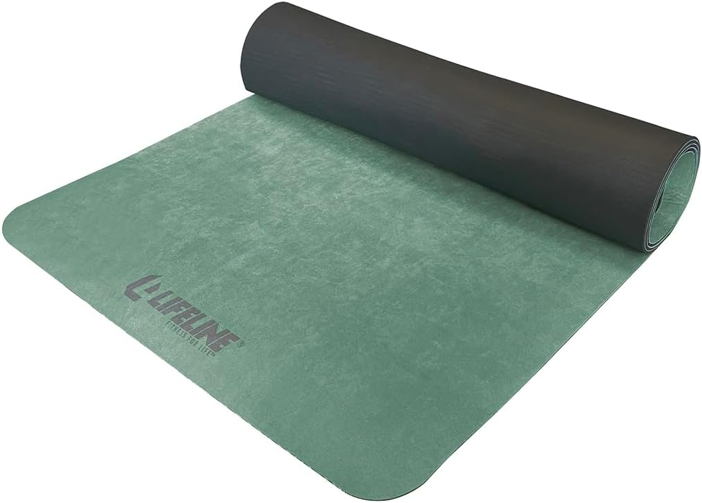 Premium Suede Yoga Mat - Lightweight & Durable