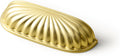 Goo-Ki Modern 3 in Hole Centers Brushed Brass Cabinet Pulls