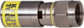 Universal Compression F Connectors RG6/6Q 50-Pack - Fast Install