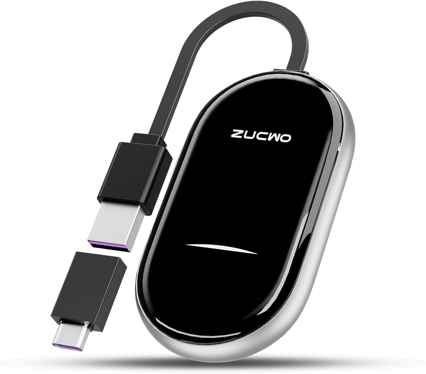 ZUCWO 2-in-1 Wireless CarPlay & Android Auto Adapter