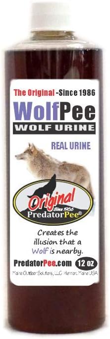 PredatorPee 100% Wolf Urine - Create Illusion of Nearby Wolf