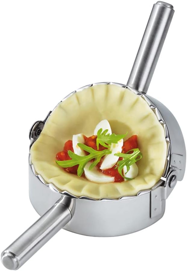 KAYCROWN Stainless Steel Ravioli Maker - Perfect Dough Cutter!