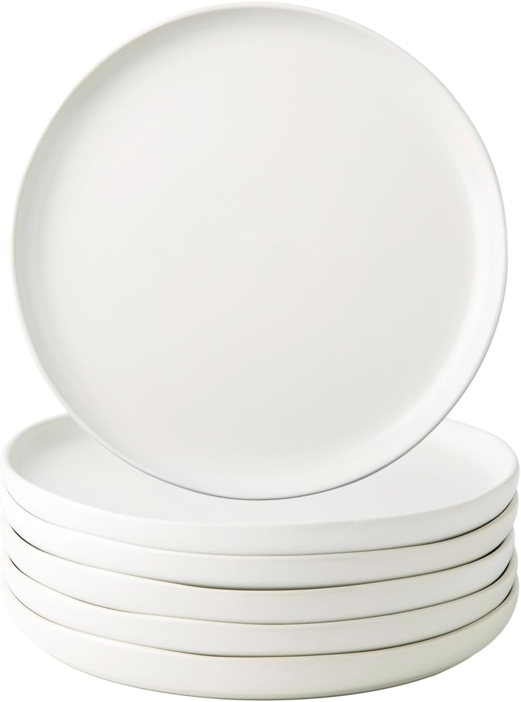 AmorArc Ceramic Dinner Salad Plates Set of 6 for Every Occasion