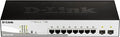 D-Link PoE+ Switch 10-Port Smart Managed Layer 2+ - 65W PoE Budget