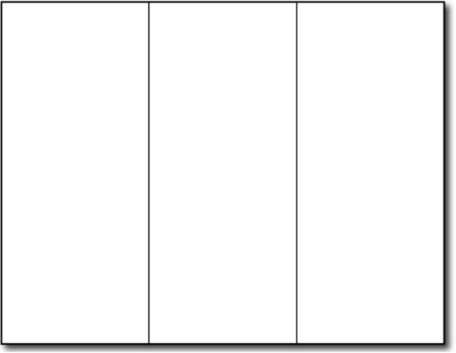 65lb Bright White Tri-fold Brochure Paper for Quality Printing