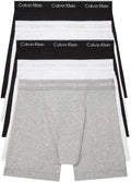 Calvin Klein Men's Cotton Stretch 5-Pack Boxer Briefs - Soft Cotton